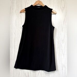 Express Black Tunic Top Size Small Petite EUC